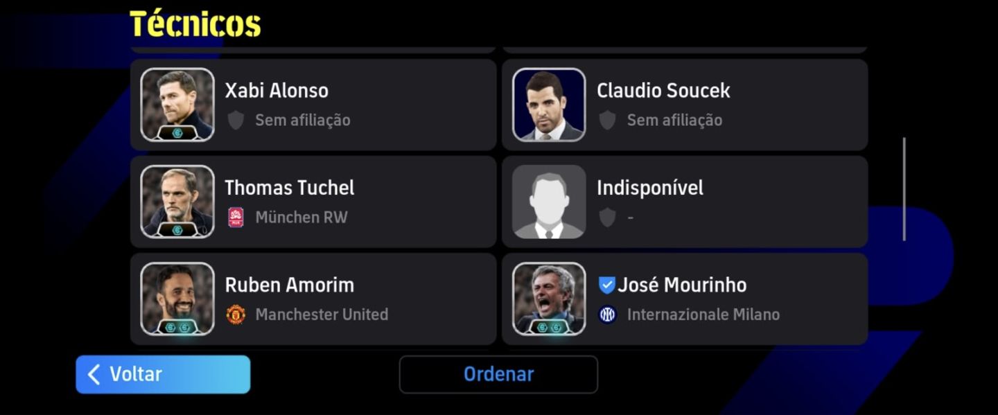 Conta efootball muito rara,criada desde o começo do efootball,jogadores antigos
