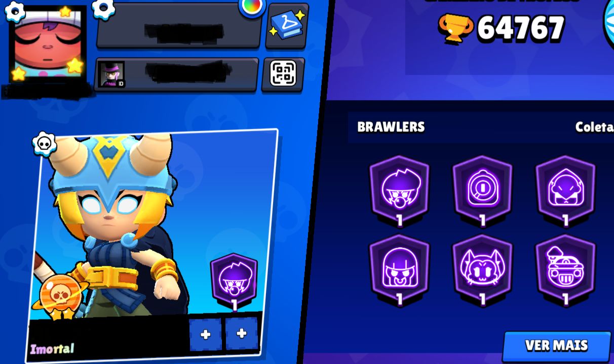 CONTA BRAWL STARS | 64K+ TROFÉUS | 63 BRAWLERS LVL 11 | CONTA 2019