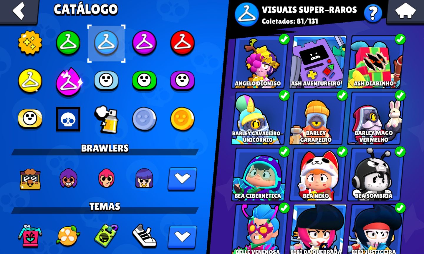 CONTA BRAWL STARS 45K+ | SKINS EXCLUSIVAS | ENTREGA IMEDIATA