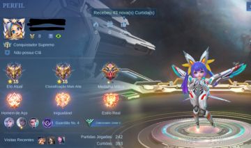 Conta Smurf Mobile Legends