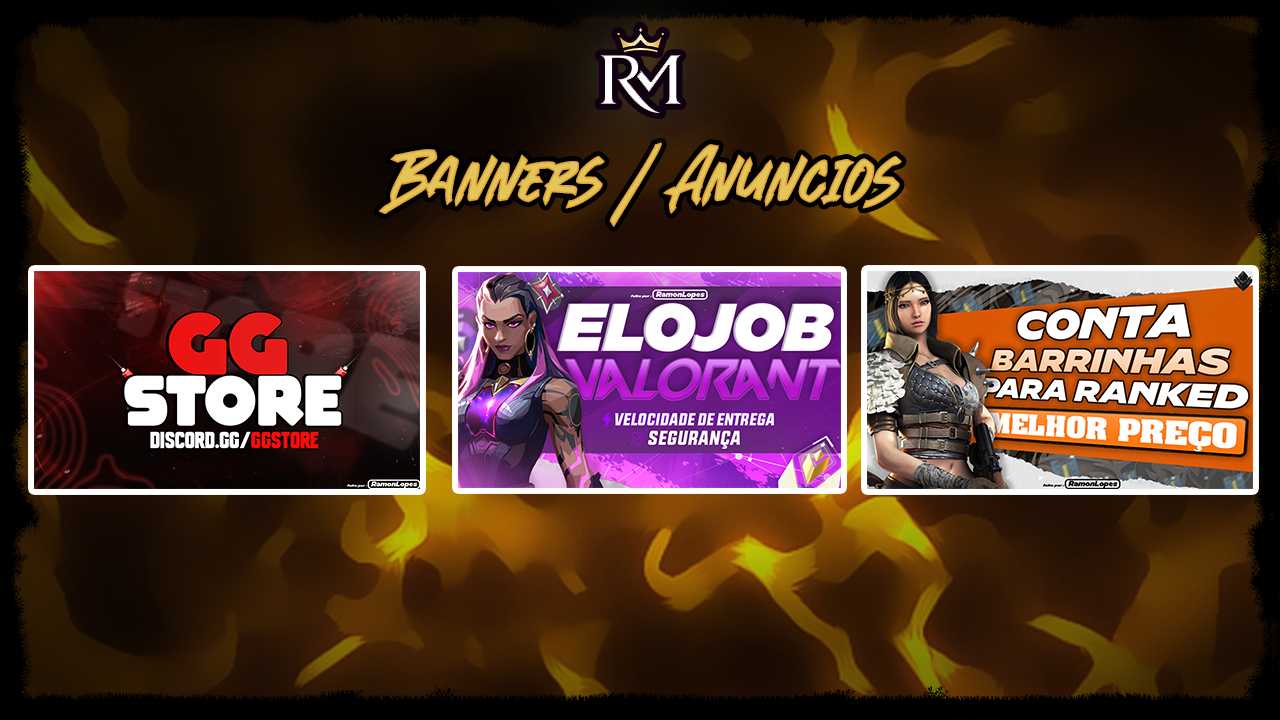 DESIGNER PROFISSIONAL | YouTube, Twitch, Instagram, Discord e Mais