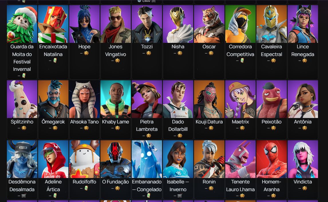 Conta Epic + fortnite com varias skins, Jogos, club e passes.