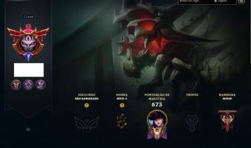 Conta LOL 548 skins