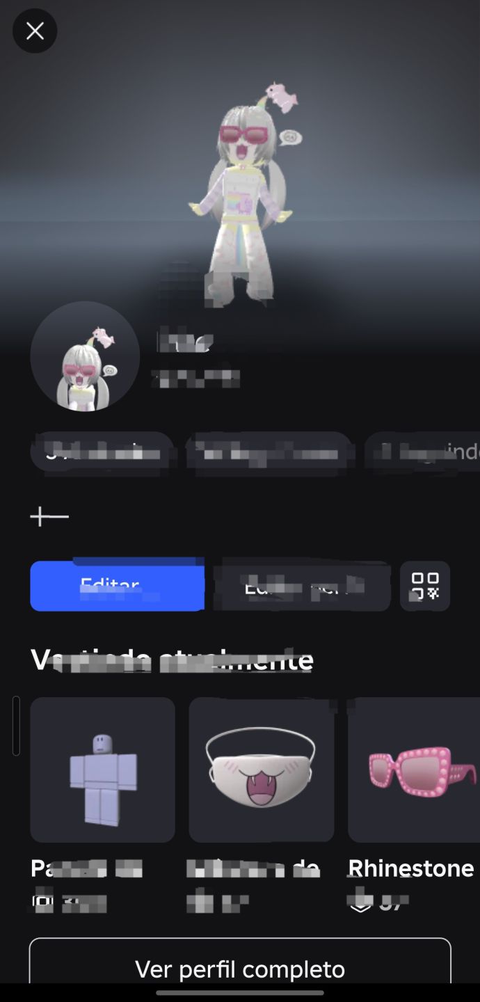 Conta roblox girl