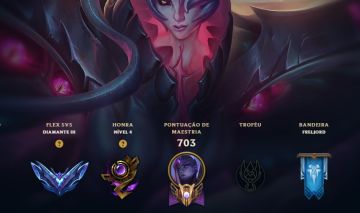 Conta diamante league of legends (lol)