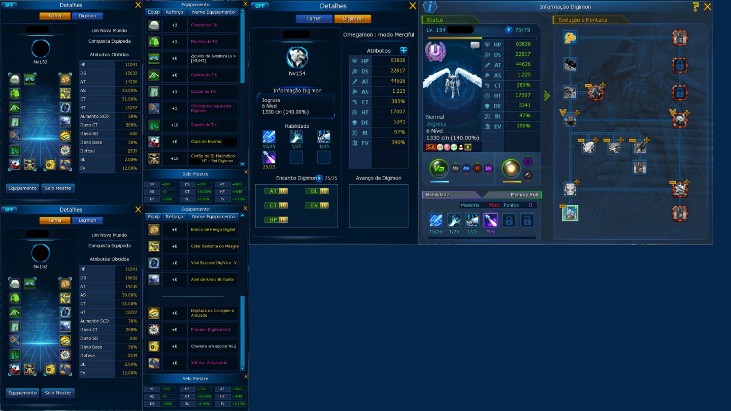 Conta LADMO Server Omega mid Game