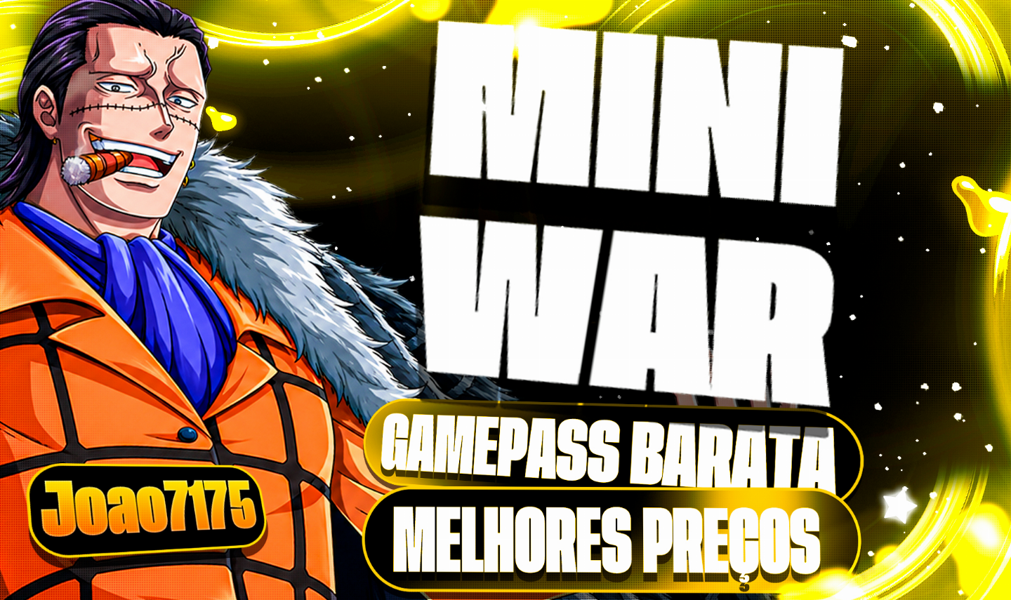 [UPD] MINI WAR ROBLOX - MINI GUERRA (GAMEPASS PASSES) MELHORES PREÇOS