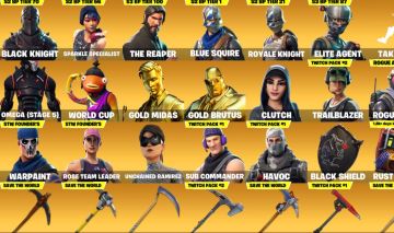 CONTA FORTNITE COM CAVALEIRO NEGRO E SALVE O MUNDO FUNDADOR, MUITO RARA!