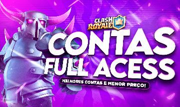 Conta clash Royale com mega cavaleiro nível 12 arena 12 mais princesa nível 11