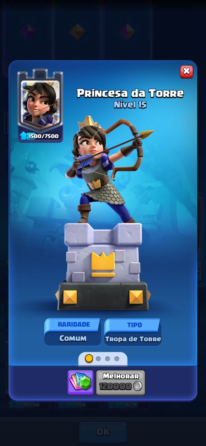 CONTA DE CLASH ROYALE