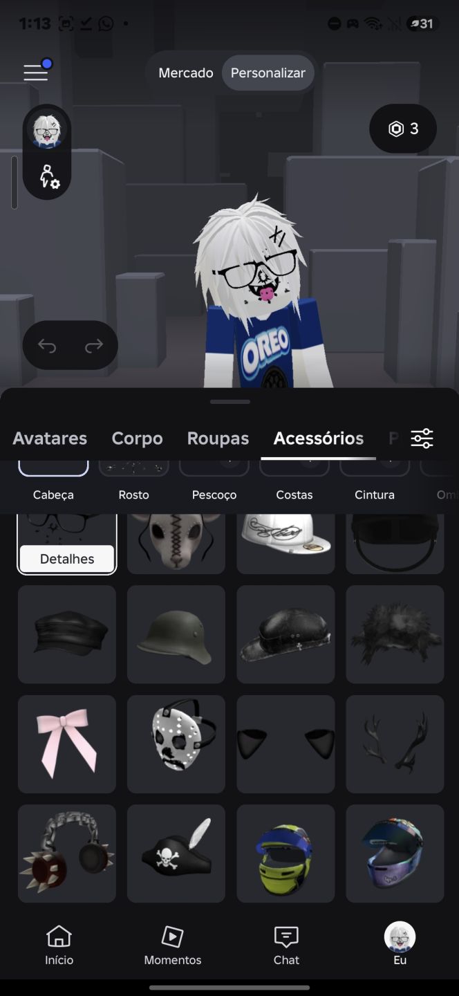 Conta de Roblox - 7k de robux gastos | Focada em skins masculinas
