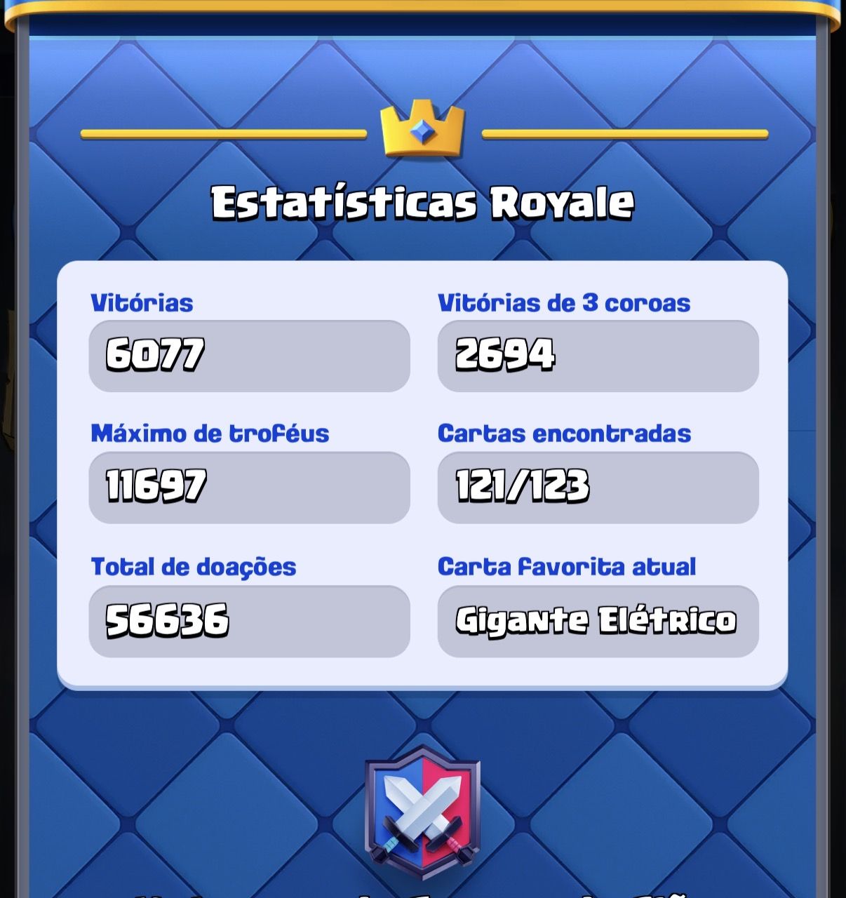 CONTA CLASH ROYALE 10 ANOS | 6 CARTAS LVL 16 | 9 EVOLUÇÕES | 5.2K GEMAS