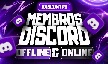 DISCORD MEMBROS OFFLINE E ONLINE PROMOÇÃO!!!! (MELHOR PREÇO E ENTREGA RAPIDA)
