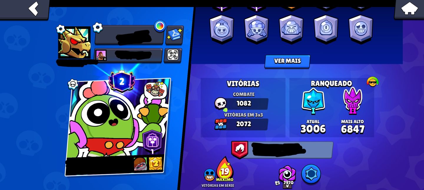 Conta de brawl stars top e barata pra sair rapido