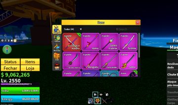 Conta roblox BLOX FRUITS CDK, GOD HUMAN, LEOPARDO