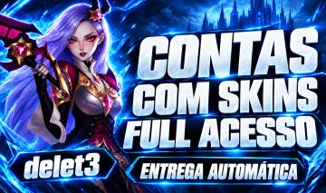 [PROMOÇÃO] CONTA SMURF | IDADE VERIFICADA | LVL 20 - 30 | FULL ACESSO