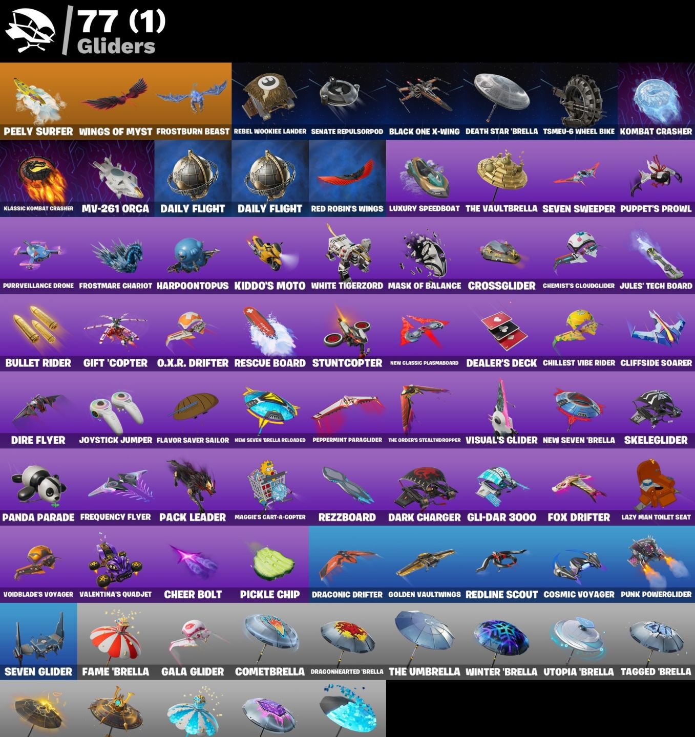 CONTA FORTNITE 63 SKINS/ COBALT SNOWFOOT/PERNA LONGA/ELITE JULES/OUTLAW MIDAS