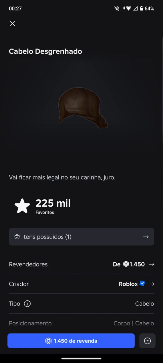Conta Antiga do Roblox (Rara de 2013)