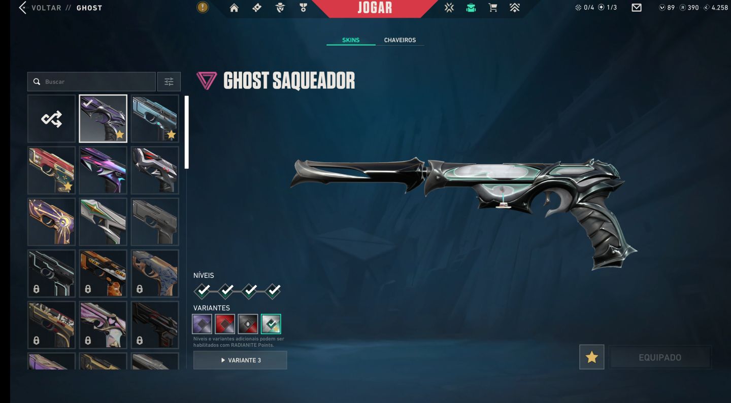 Conta Valorant Muitas Skins