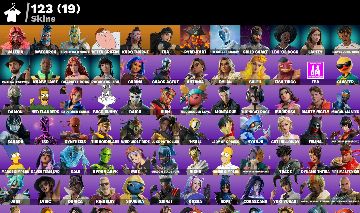 FORTNITE conta mais de 130 skins e muitas picaretas