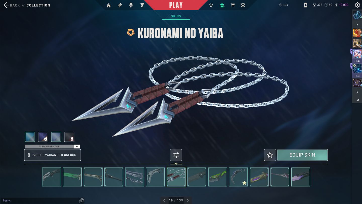 CONTA VALORANT NV446 ( PHANTOM CHAMPIONS + FACA LOCK IN + MUITAS SKINS)