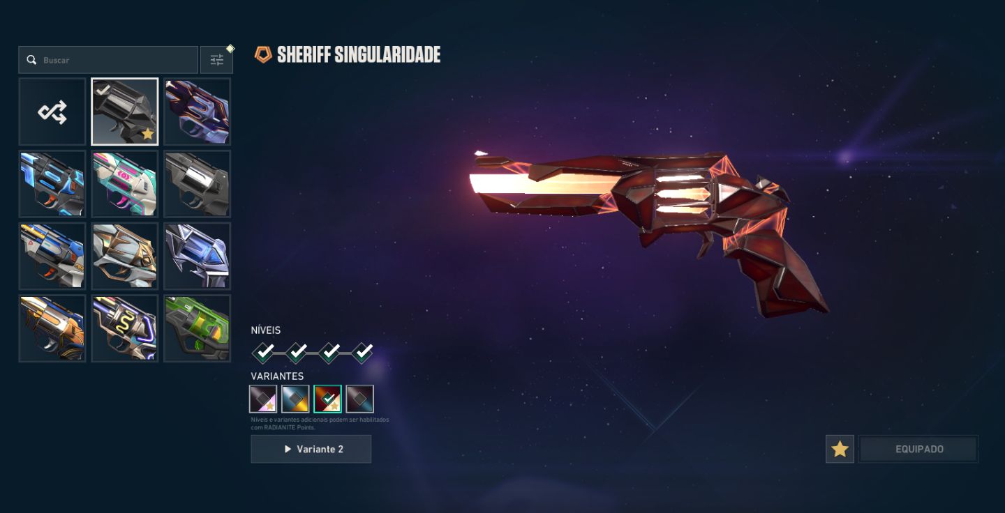 Conta Valorant com Skins - Lvl 314 quase R$3 MIL GASTOS - Ascendente
