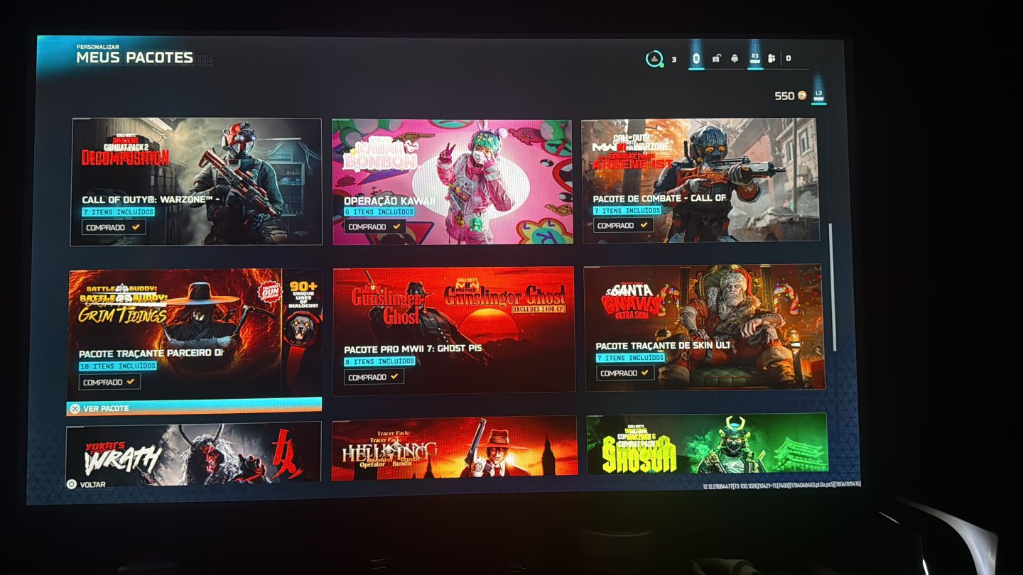 Conta COD PlayStation BlackCell MWII/MWIII +70 Operadores Sem Ban Muitos Bundles