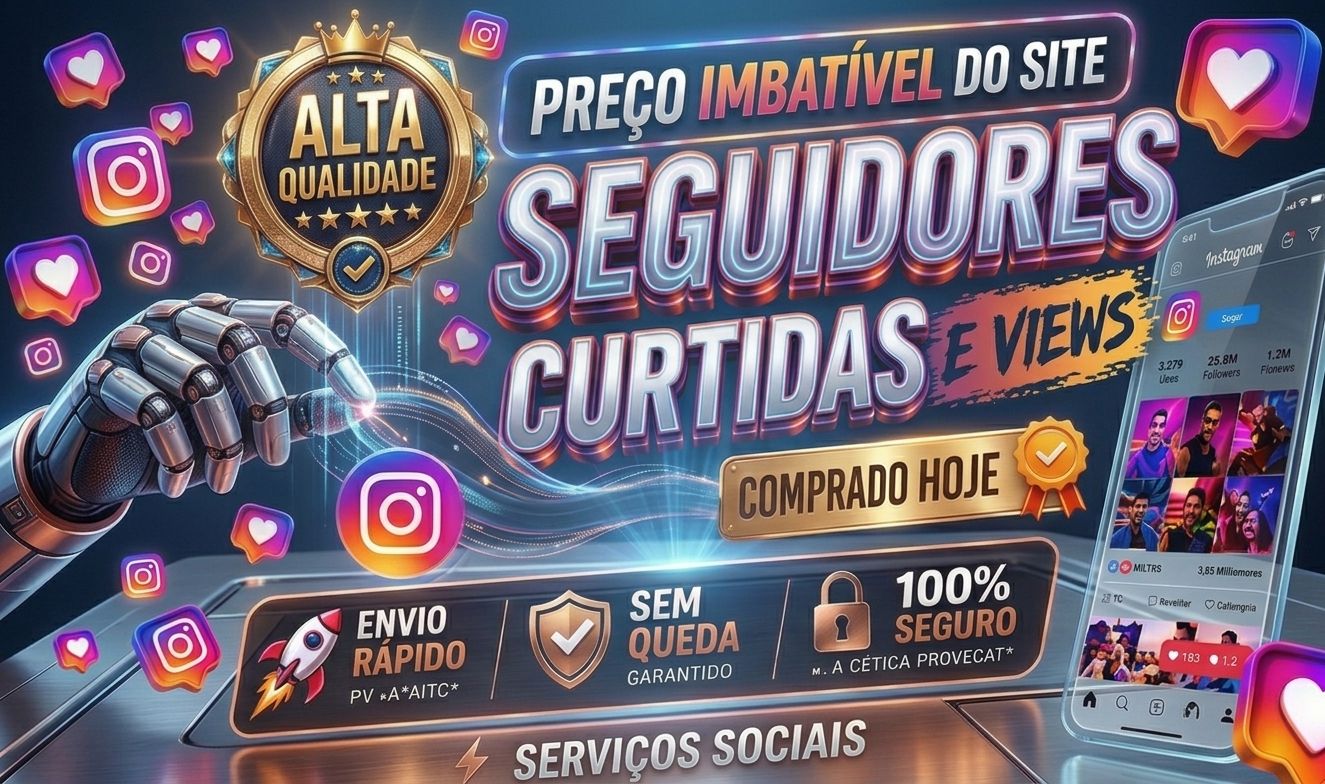 SEGUIDORES INSTAGRAM - CURTIDAS E VIEWS - MENOR PREÇO MESMO!