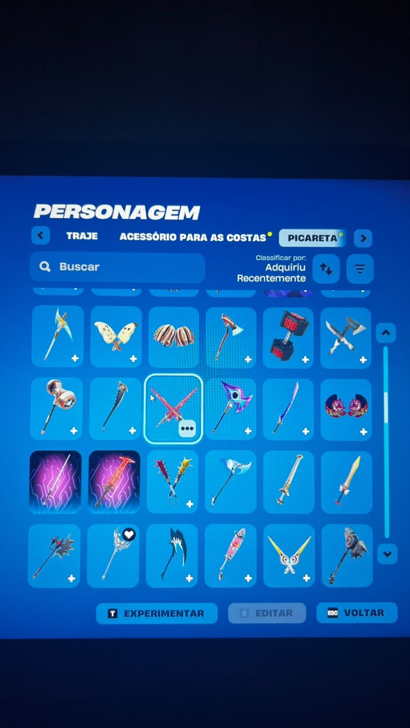 CONTA FORTNITE TRYHARD COM 126 INCLUINDO SALVE O MUNDO E ITENS DE LOJA
