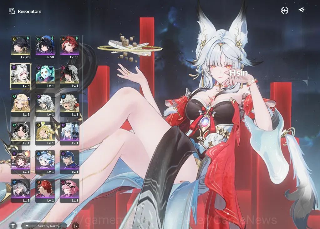 CONTA WUTHERING WAVES UL46 | HSIN + ARMA ASSINATURA 5 | 4.5K ASTRITE | MAPA 100%