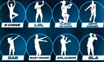 EMOTES VIA ID FREE FIRE