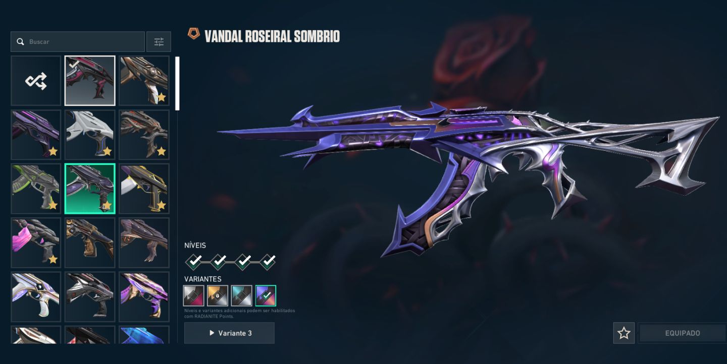 Conta Valorant Full Skin + R$2600 gastos