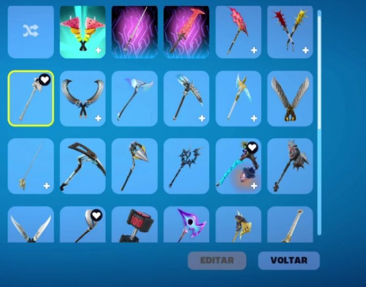Conta de Fortnite
