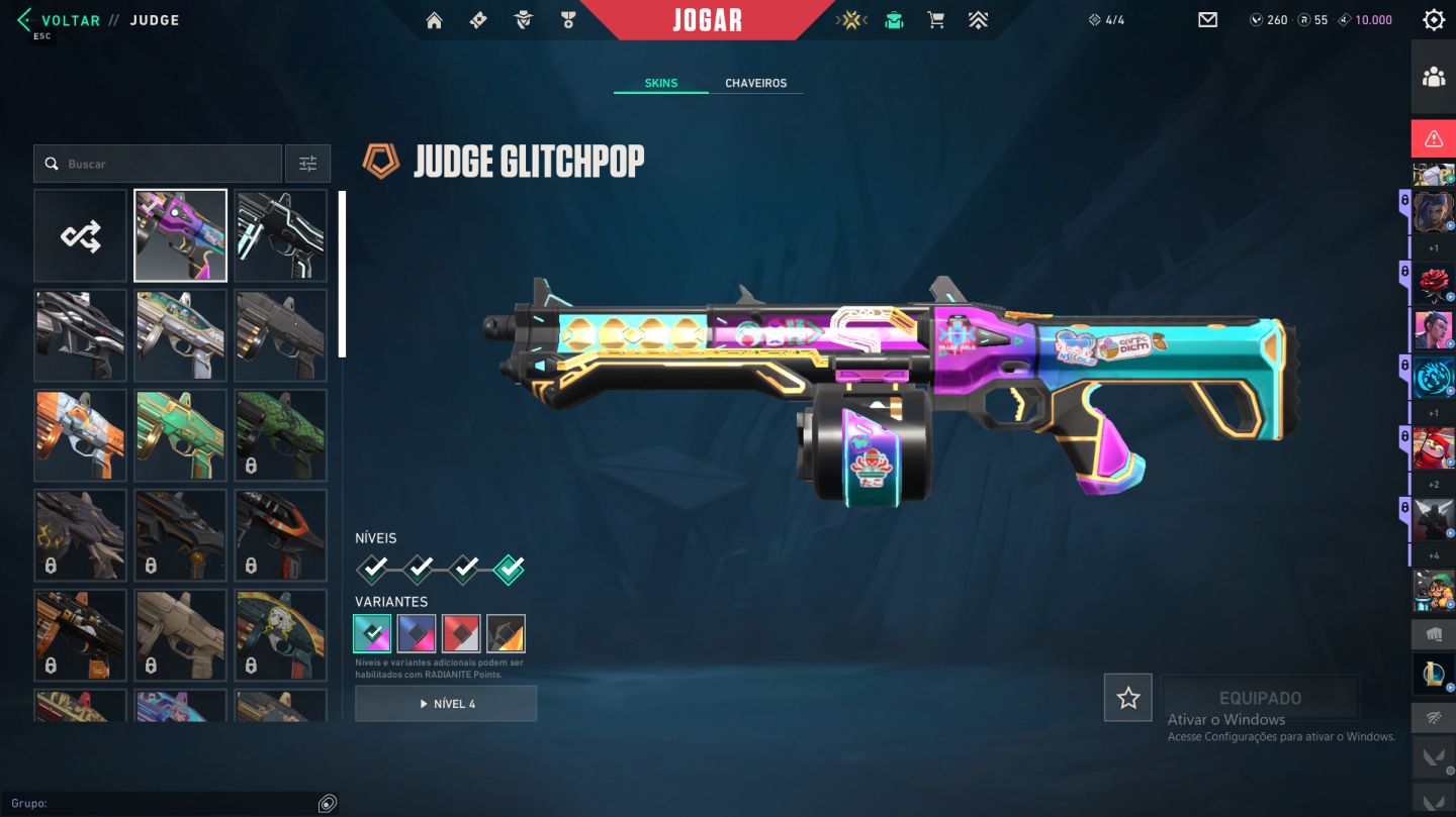 CONTA VALORANT IMORTAL 1 peak radiante (chaveiros radiante e imort)COM 3k GASTOS
