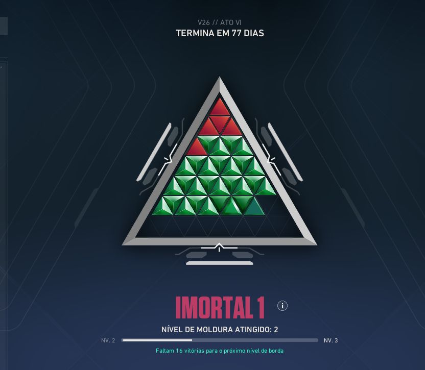 Conta de valorant top imortal 1