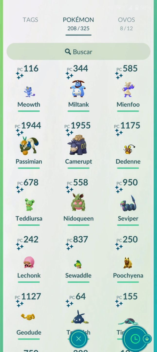 COMBO: 10 POKÉMON SHINIES ALEATÓRIOS POR APENAS R$ 10,00!