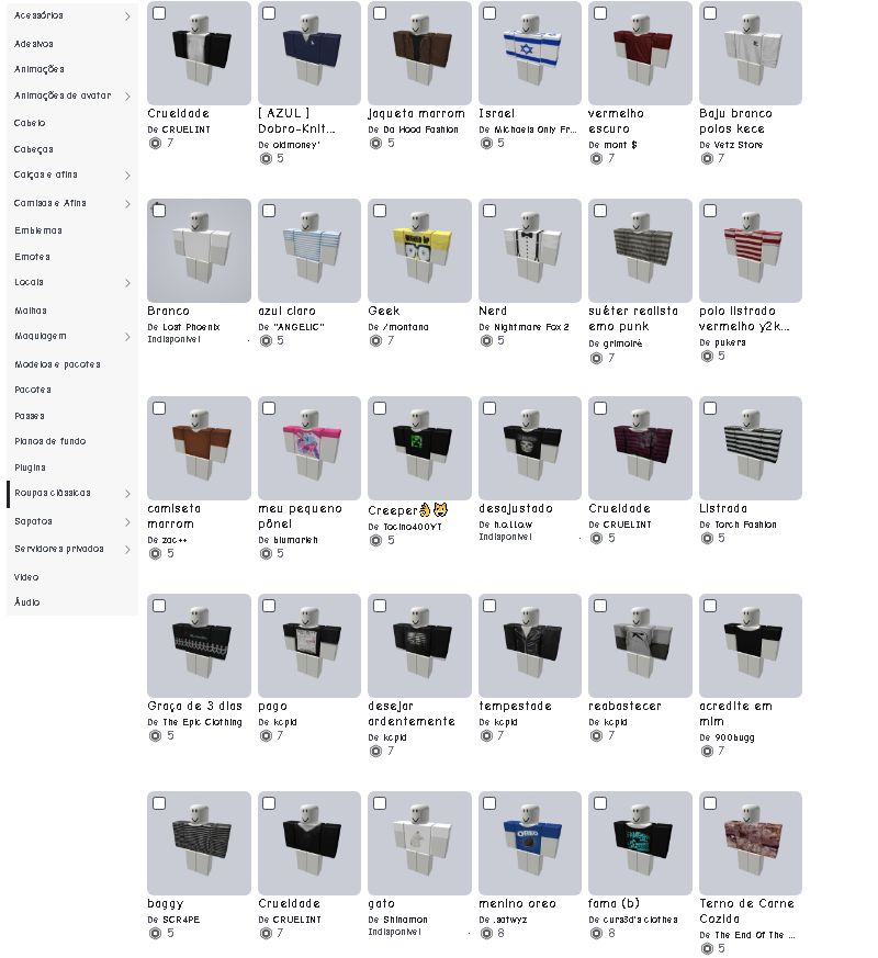 CONTA DE ROBLOX COM MUITAS SKINS, MUSH YO PARK VOICE MM2 JAILBREAK COUNTER BLOX