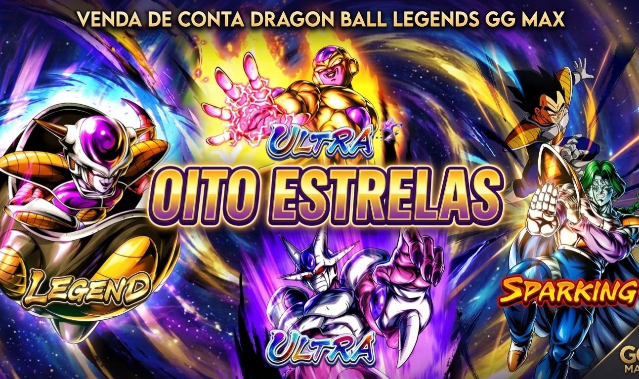 Freeza Legend, Golden frieza e Cooler Ultra e Zarbon, Todos 8 Estrelas time Meta