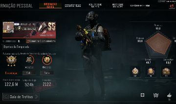 CONTA ARENA BREAKOUT MOBILE 123 MILHÕES DE ARMAZÉM TEMPORADA 12