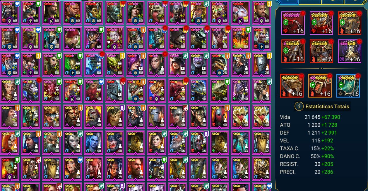 Conta Raid Midgame ,Full colab Tartarugas