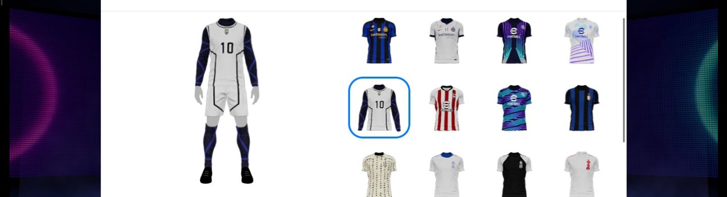 Conta antiga de efootball com salah+mbappe PSG+neymar