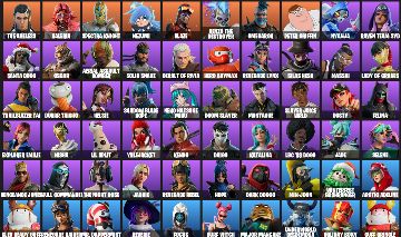 CONTA RENEGADE RAIDER 62 Skins + 90 Picaretas | Peter Griffin, Juice WRLD