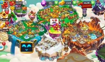 Conta Dragon city - NIvel 39 com 595 joias