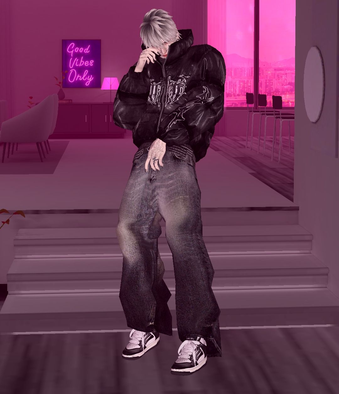 IMVU MASCULINA COM AP |AG |NFT| NU| SALA +200 ITENS