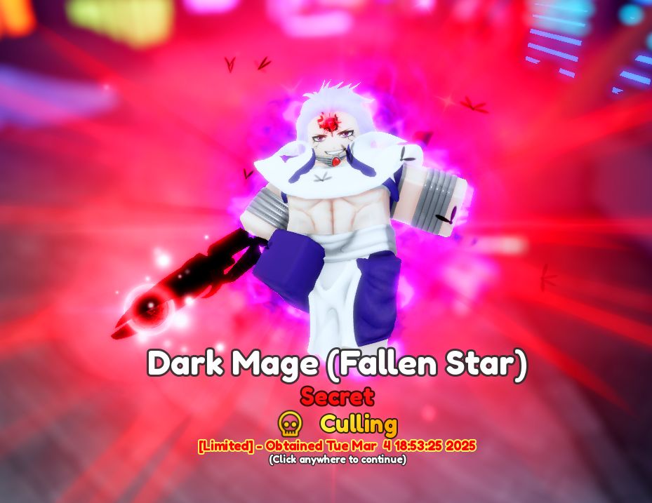 Dark Mage (Evolved) AA - Anime Adventures