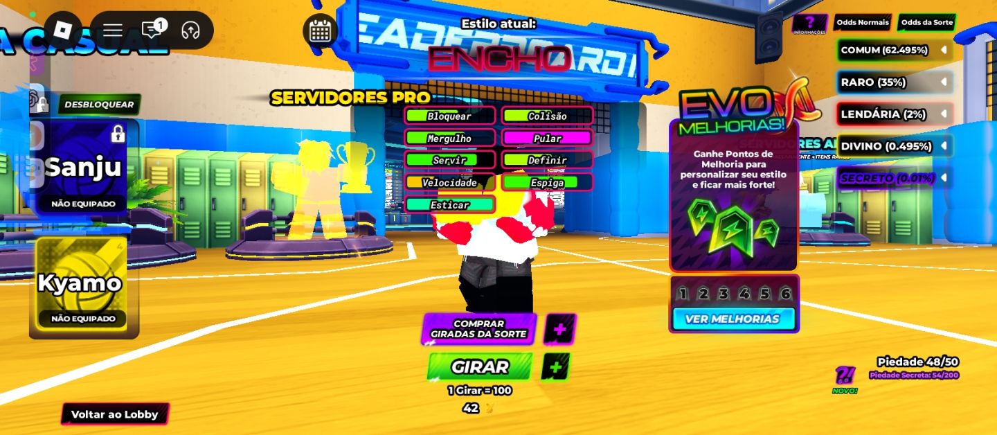 CONTA DE VOLLEYBALL LEGENDS