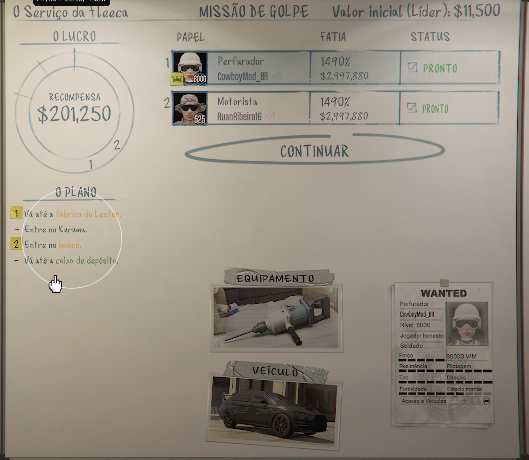 [GTA Online - Legacy/Enhanced PC] +15 Milhões (SEM ACESSAR SUA CONTA)