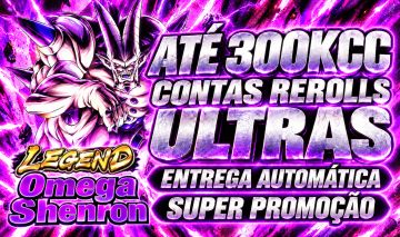 NOVO LR PROMOÇÃO DRAGON BALL LEGENDS | ULTRAS LR 50K-300KCC IOS/ANDROID SALDÃO