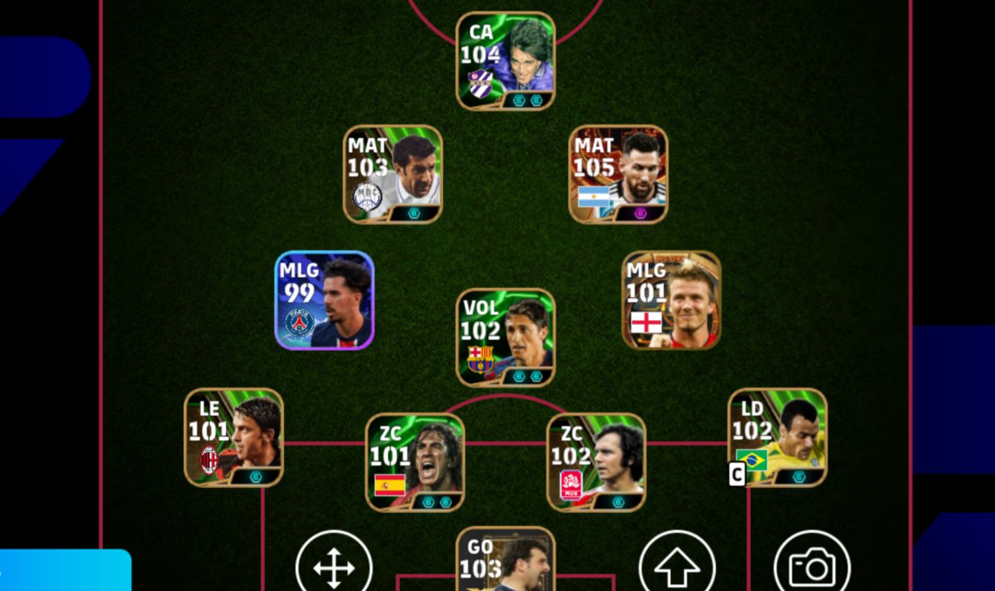 Conta de efootball Messi big time.