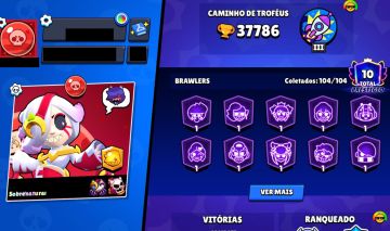 BRAWL STARS 104/104 BRAWLERS | 359 SKINS TOTAL